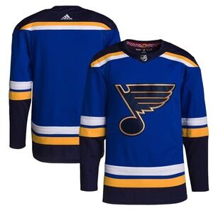 St Louis Blues Adidas Primegreen Home Blue NHL Hockey Jersey - Sz 54 (XL) NWT!